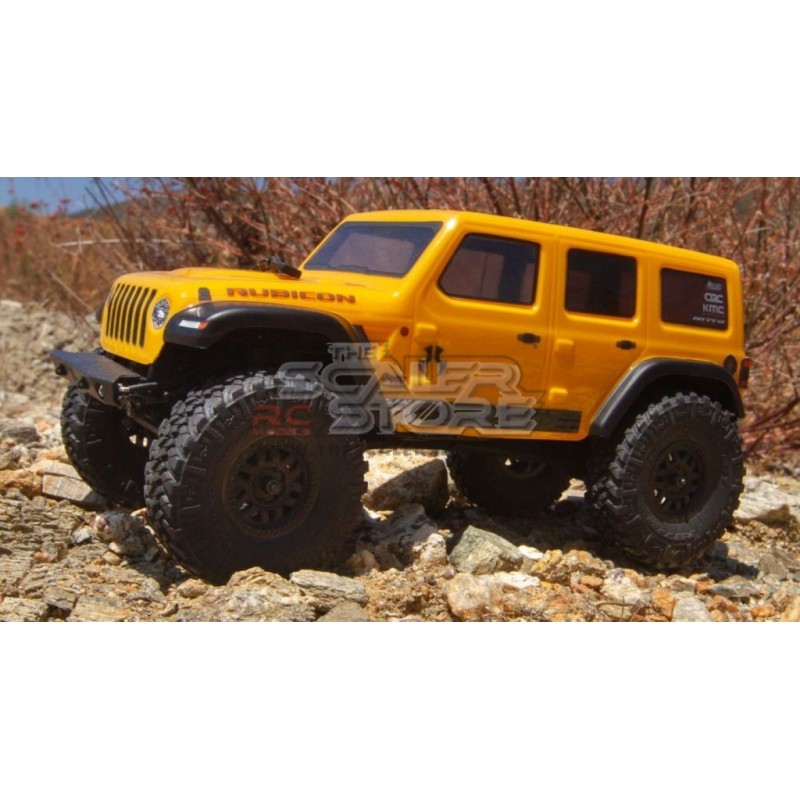 The Scaler Store - Axial SCX24 Jeep Wrangler Unlimited JLU CRC 1/24 RTR  YELLOW