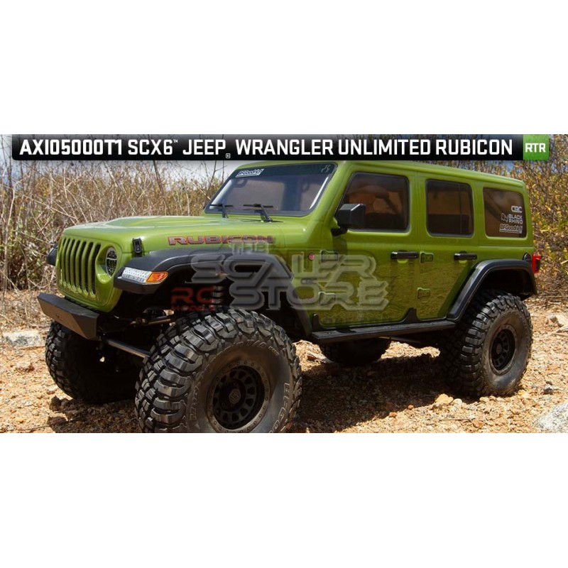 The Scaler Store - Axial SCX6 Jeep JL Wrangler Unlimited RTR GREEN